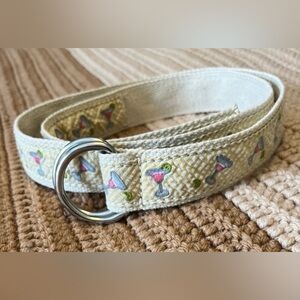 Women’s J. Crew Belt with Margarita Embroidery